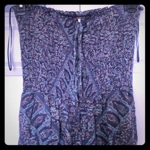 Free People high waisted jumpsuit size medium
